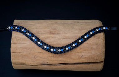 HB - frontal good luck - glitter navy