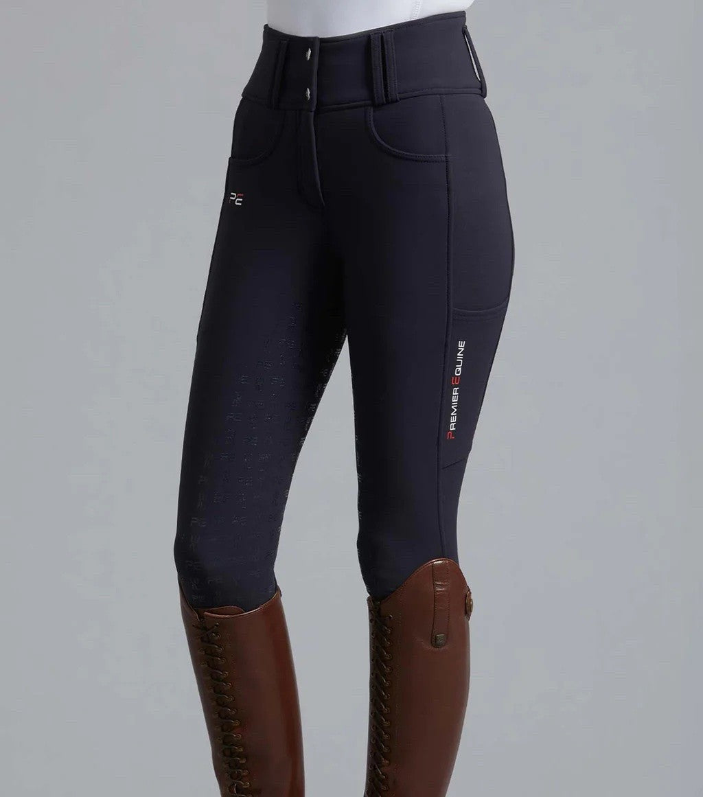 Premier equine - pantalon fullgrip taille haute COCO - navy
