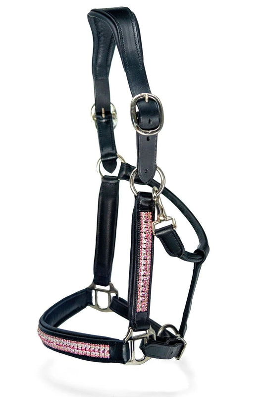 Sparks n bling - licol strass rose