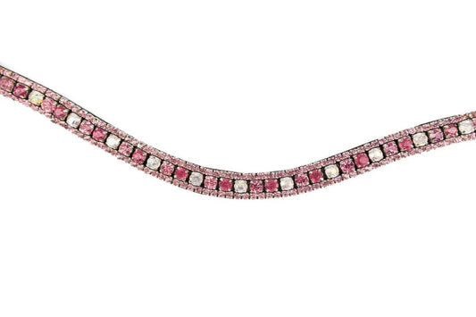 Sparks n bling - Frontal u shape - pink blush