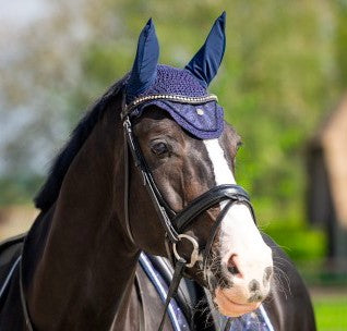 HB - bonnet glitter - navy