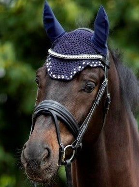 HB - bonnet strass - navy