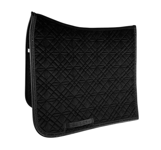 Estrelle - Tapis dressage ED VELVET - black