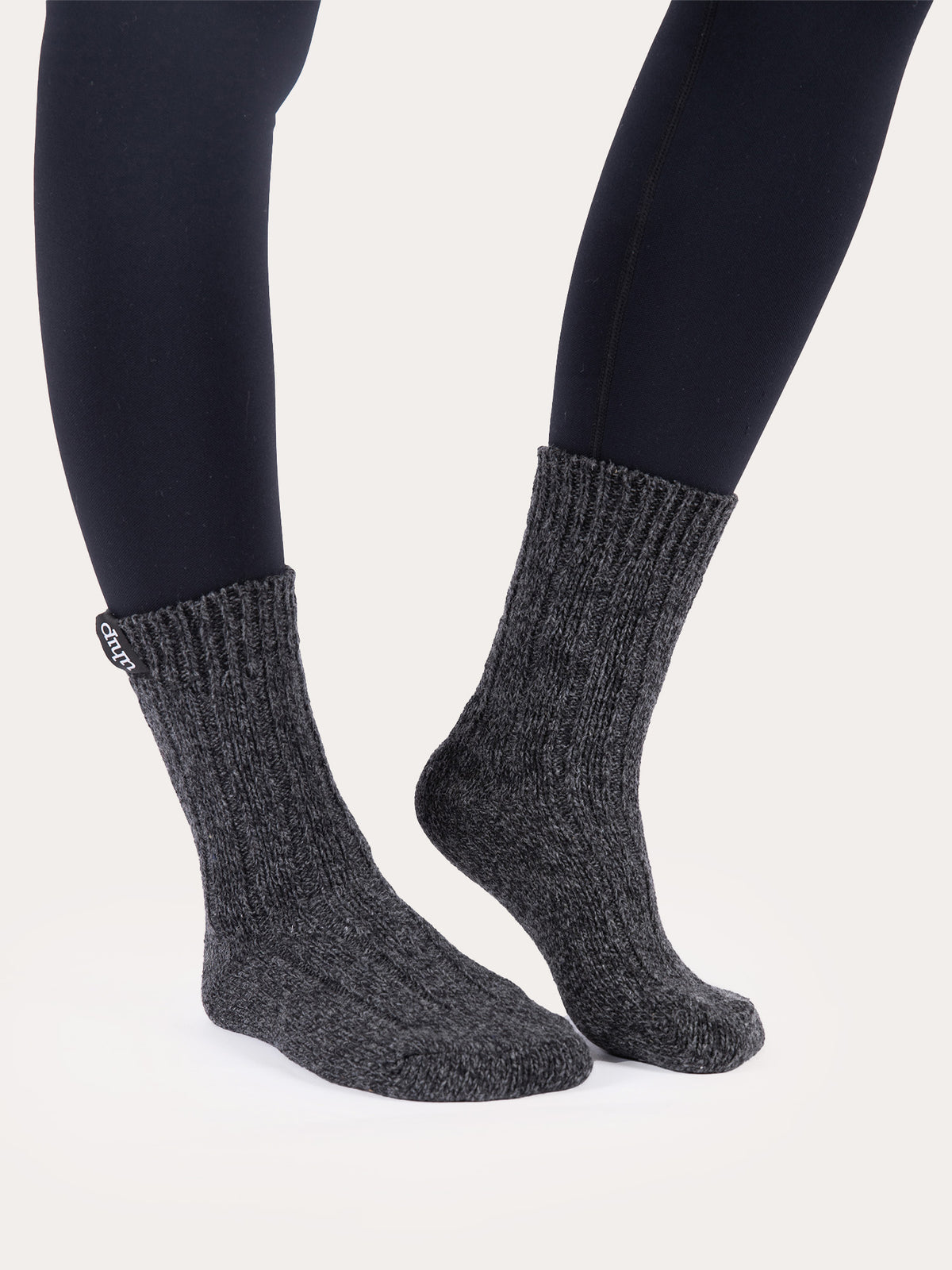 Uhip – Chaussettes en laine mérinos – lot de 2