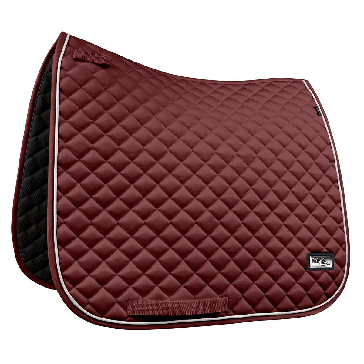 Tapis de selle Fair Play AMBER 2.0 – Brun cerise – DRE