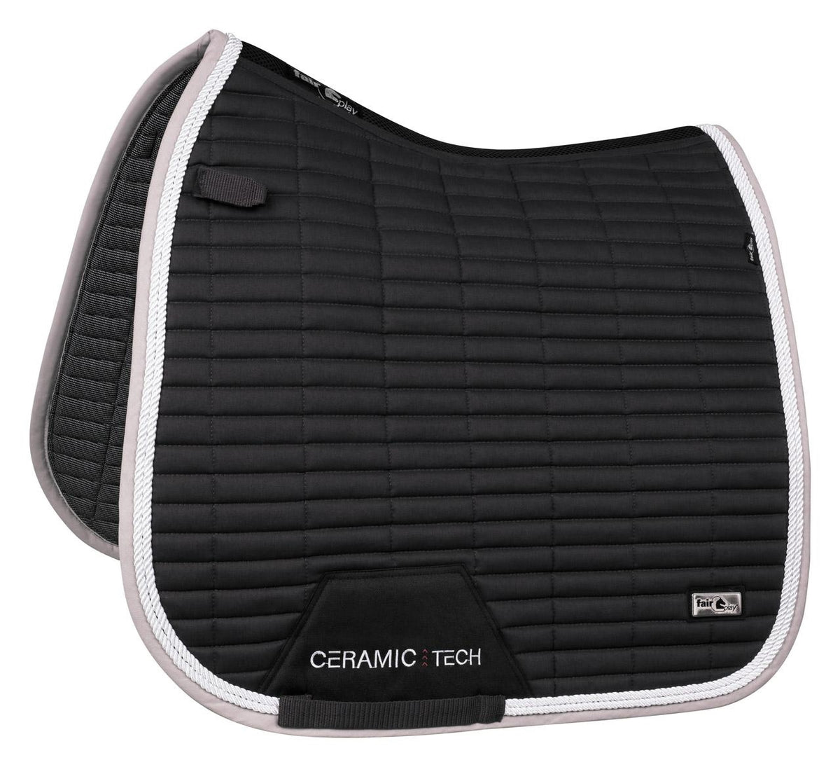 Tapis de selle Fair Play QUARTZ CERAMIC – Noir – DRE