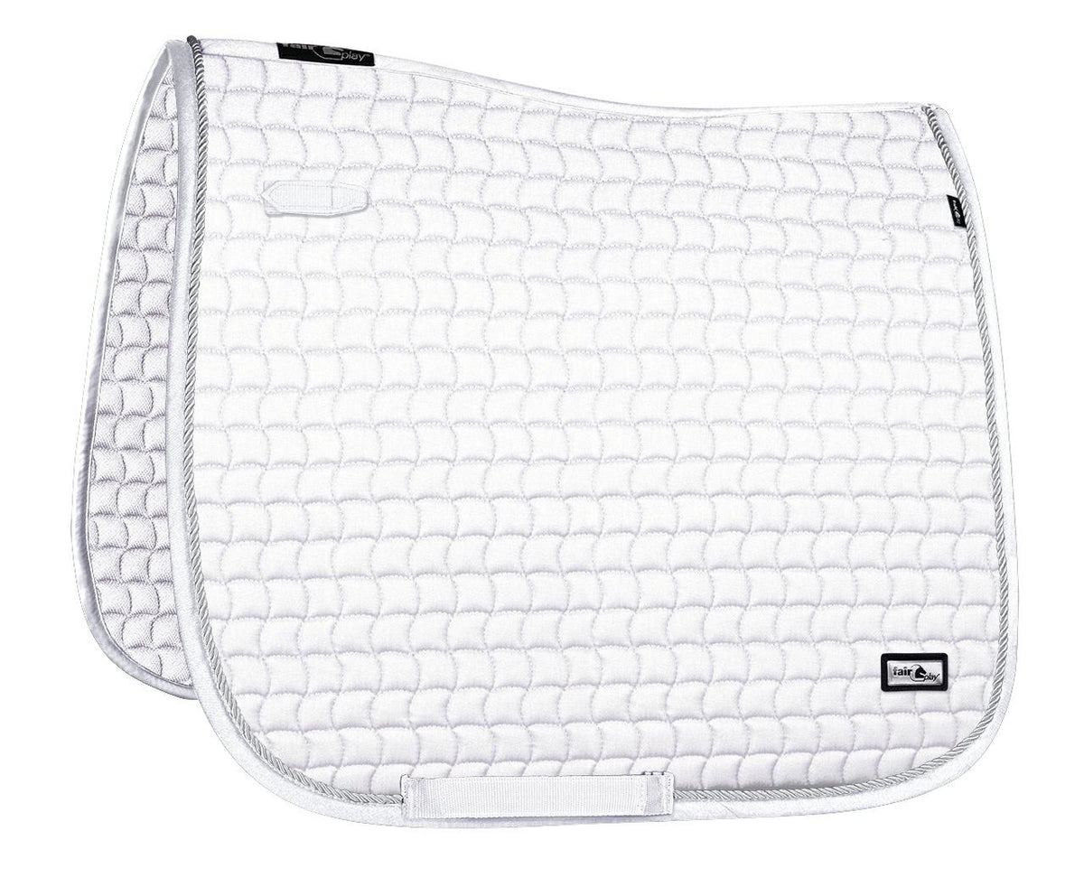 Tapis de selle Fair Play SIRIUS – Blanc – DRE