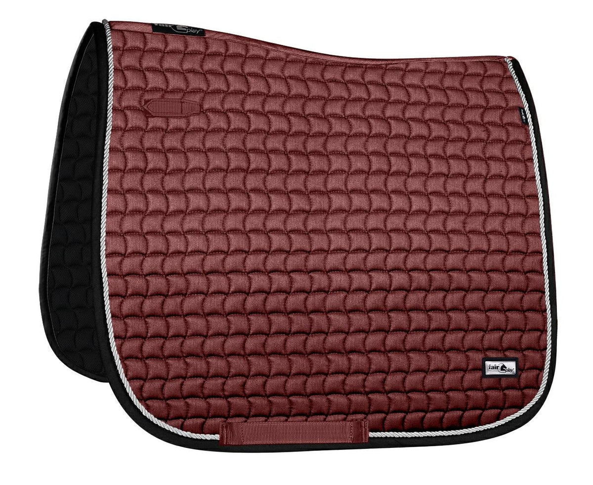 Tapis de selle Fair Play SIRIUS – Brun cerise – DRE