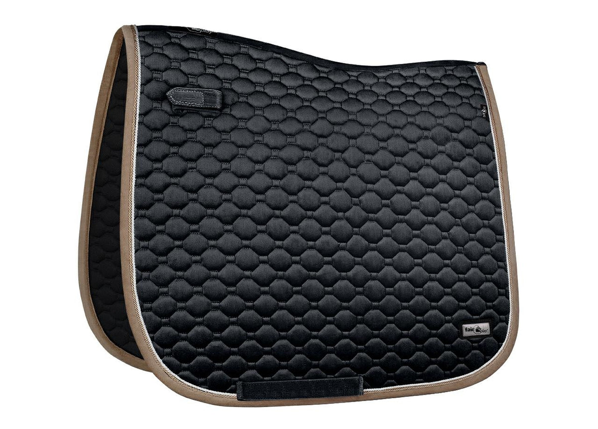 Tapis de selle Fair Play ONYX – Noir – DRE