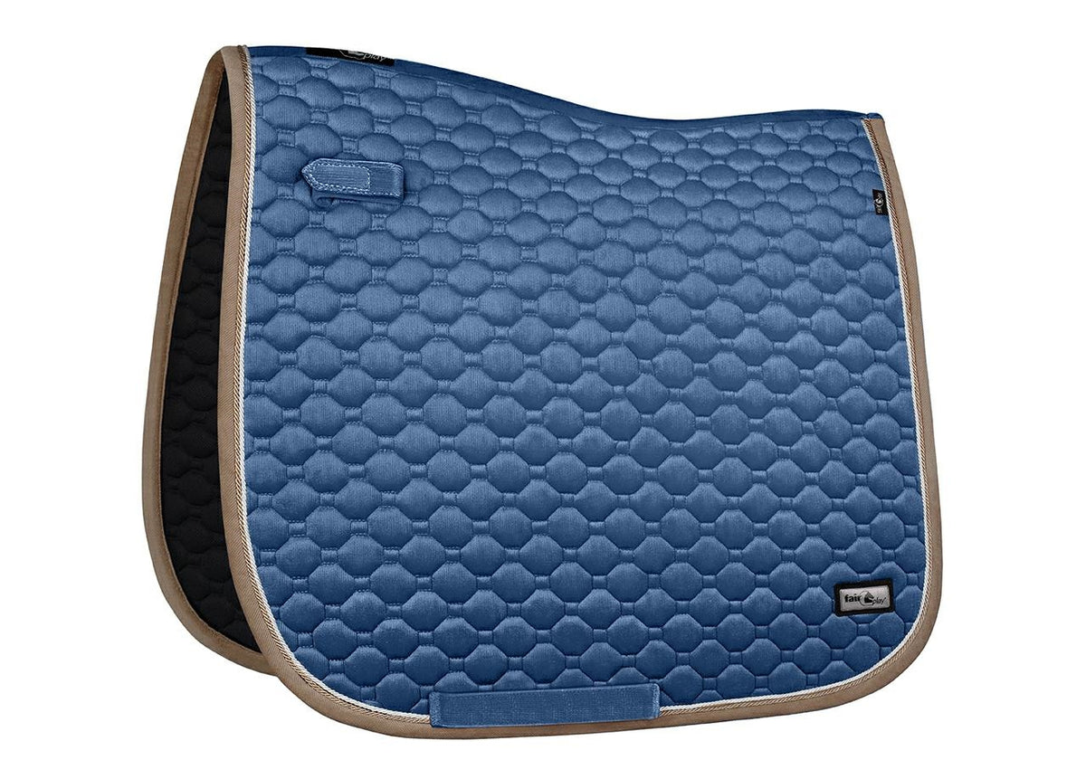 Tapis de selle Fair Play ONYX – Bleu impérial – DRE