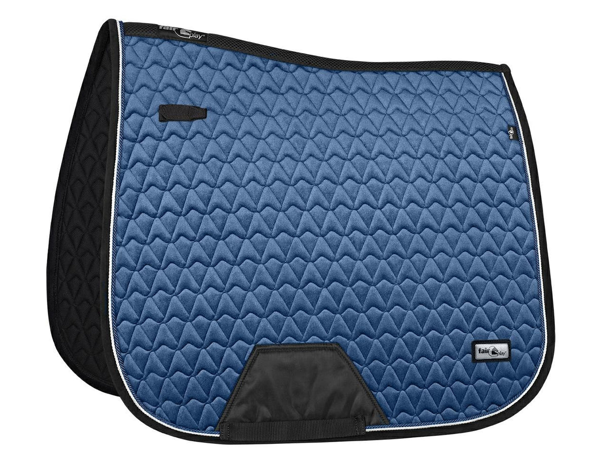 Tapis de selle Fair Play OREGON – Bleu impérial – DRE