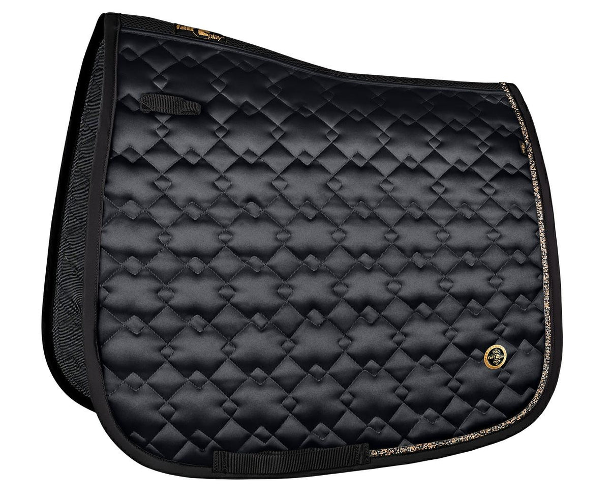 Tapis de selle Fair Play HEMATITE – Noir – DRE