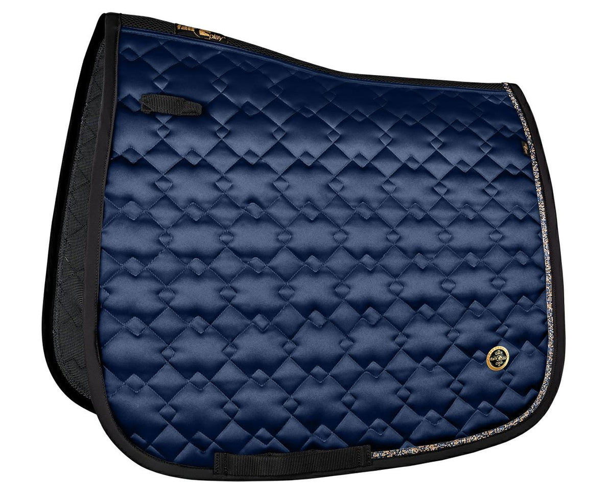 Tapis de selle Fair Play HEMATITE – Marine – DRE