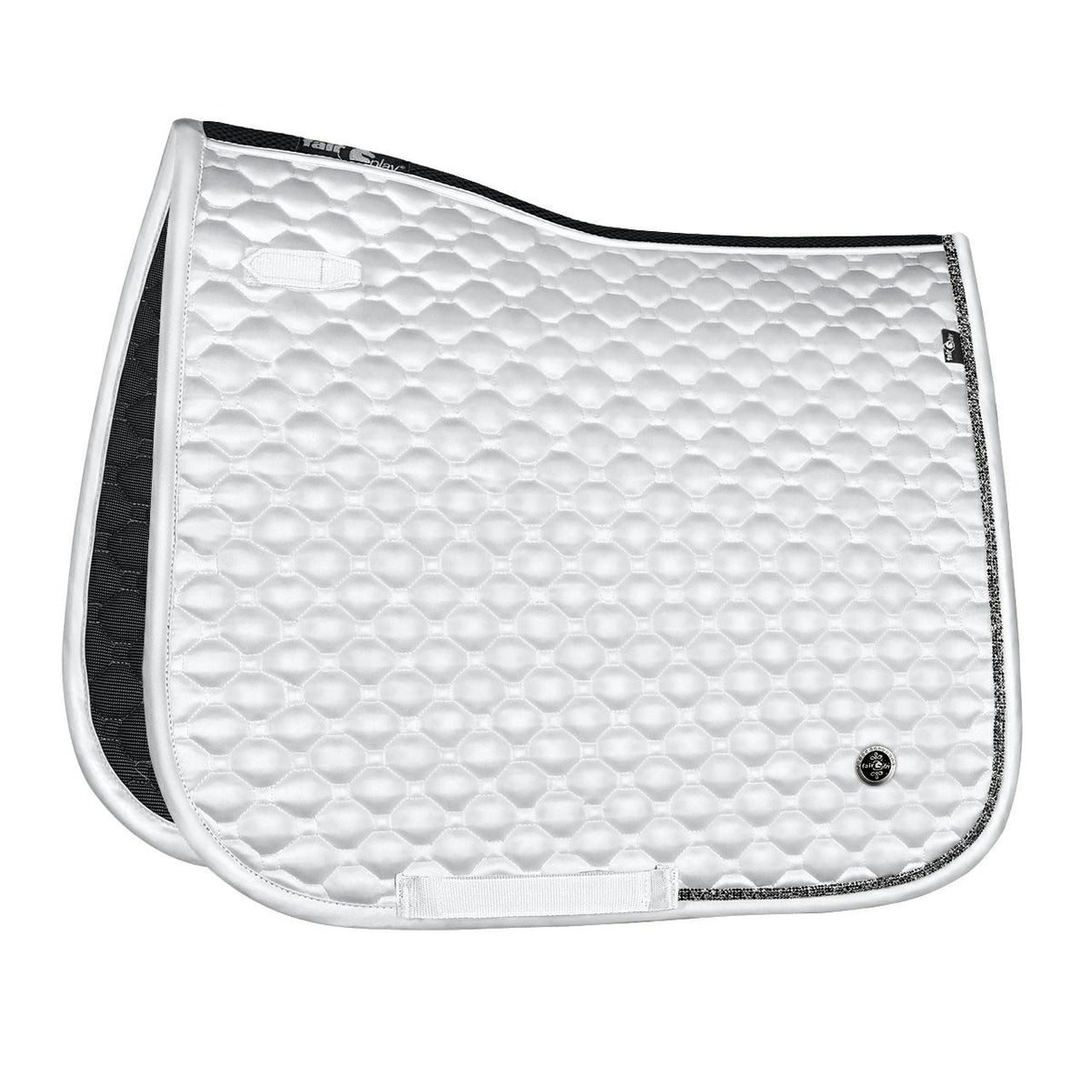 Tapis de selle Fair Play NEPHRITE – Blanc – DRE