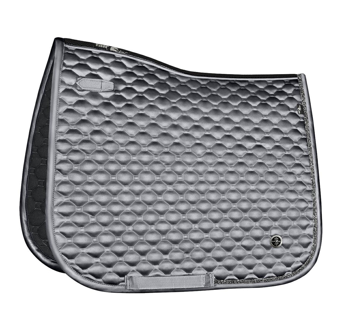 Tapis de selle Fair Play NEPHRITE – Gris cendré – DRE