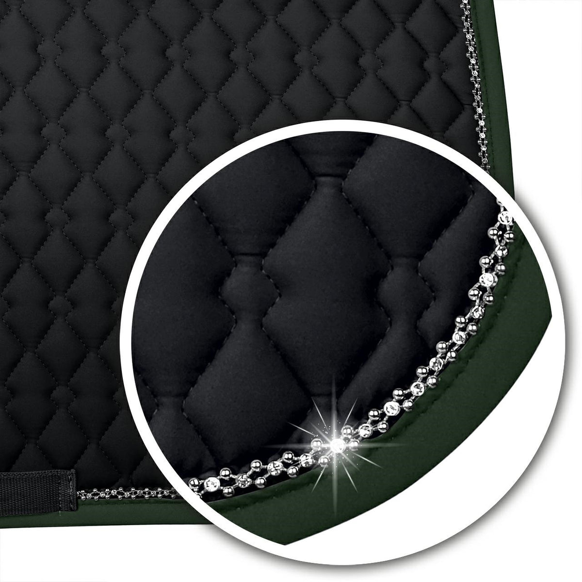 Tapis de selle Fair Play ZIRCON – Noir – DRE