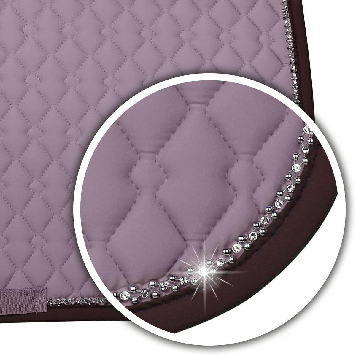 Tapis de selle Fair Play ZIRCON – Orchidée poudrée – DRE