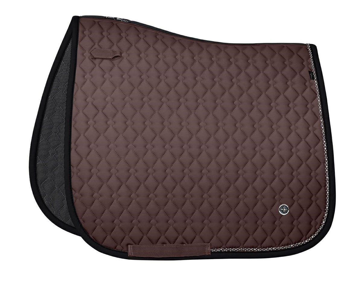 Tapis de selle Fair Play ZIRCON – Rose brun – DRE