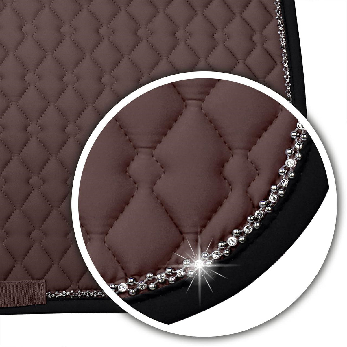 Tapis de selle Fair Play ZIRCON – Rose brun – DRE