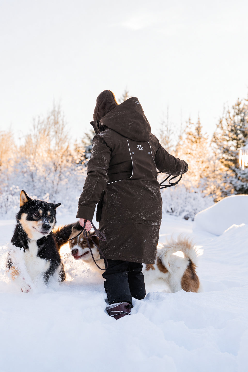 Uhip – Veste d’hiver longue de dressage canin Regular Pro