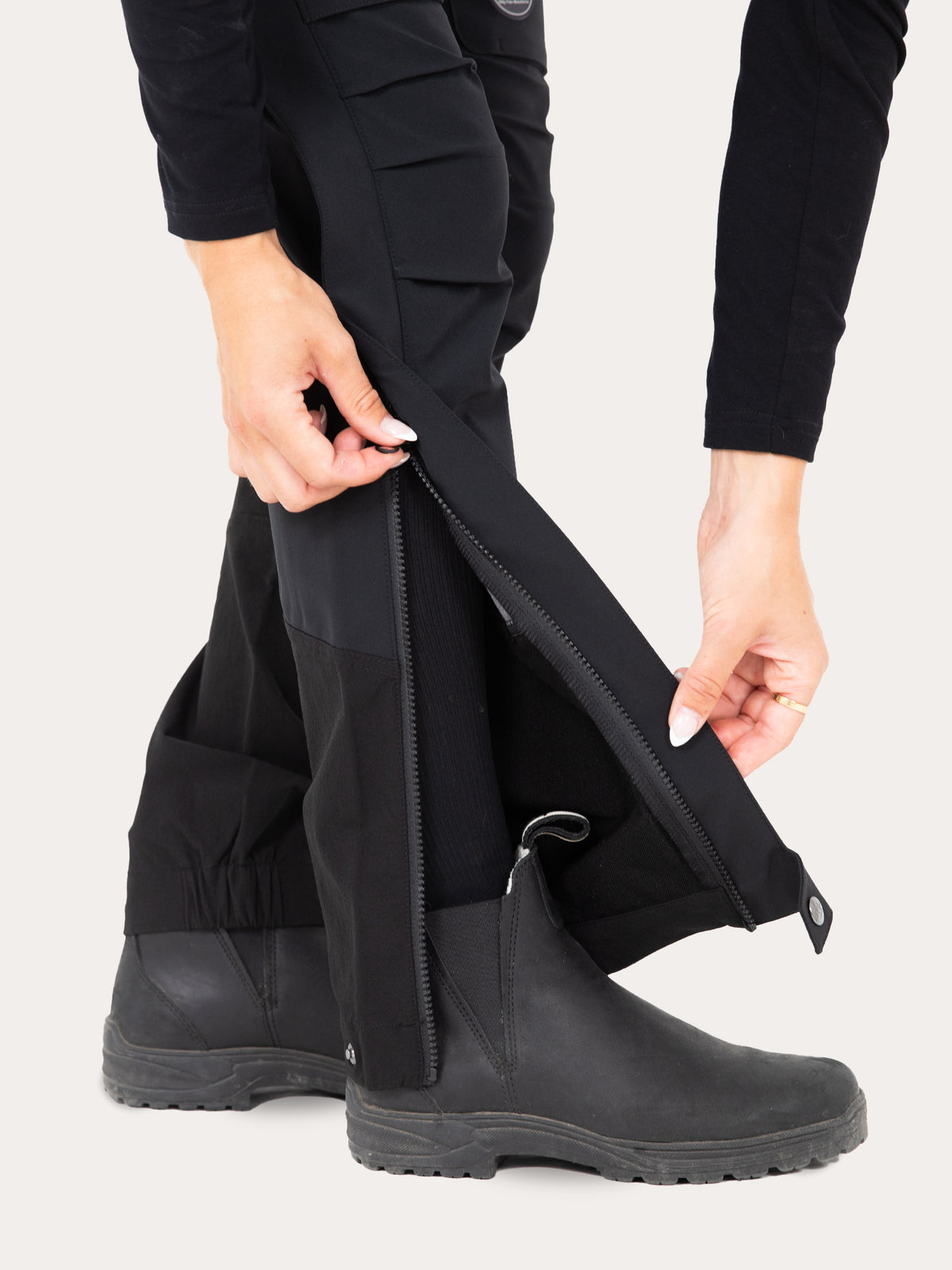 Uhip – Surpantalon zippé doublé laine Stella