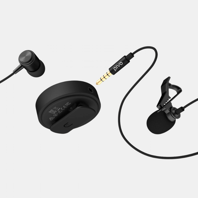 Pivo Microphone sans fil, réduction du bruit, communication avec l'enseignant
