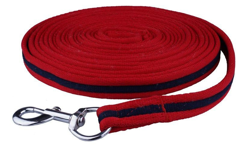 Longe Fair Play API anti-brûlure – 8 m – Rouge / Marine