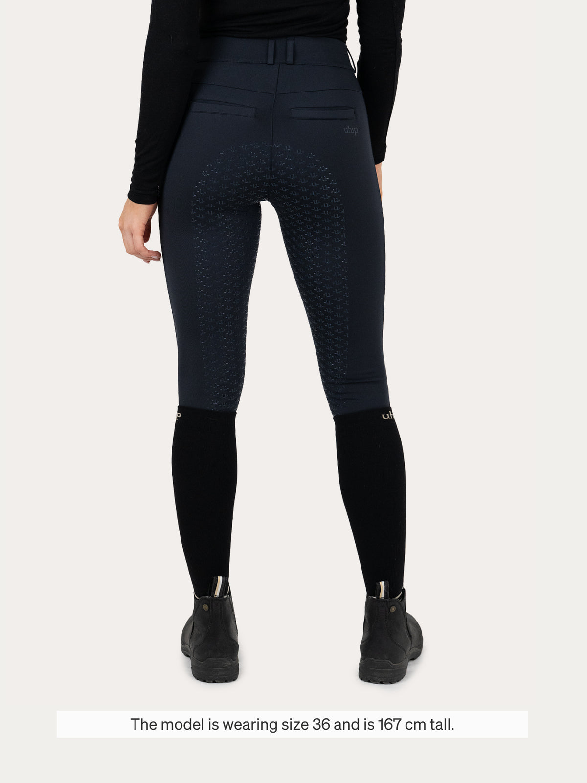 Uhip – Culotte d’équitation Hybrid full grip