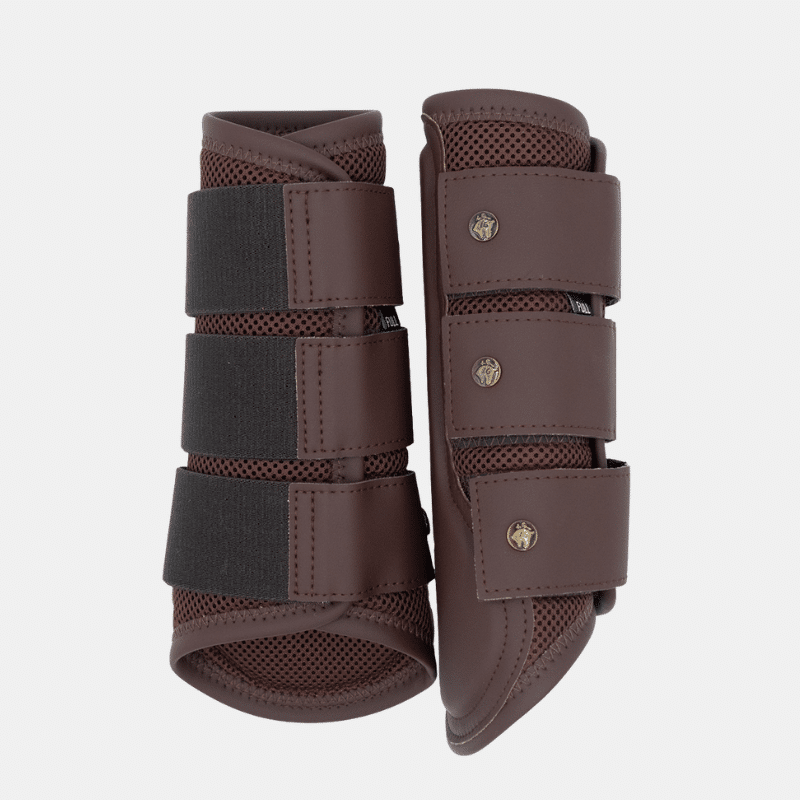 16C Guêtres Sport, mesh respirant, cuir végan