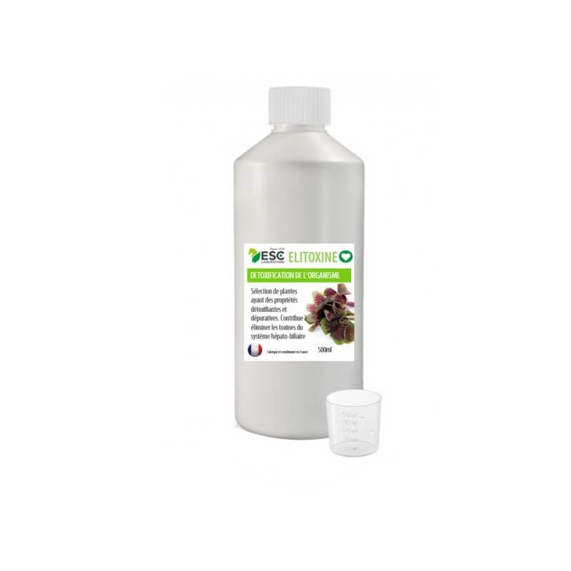ESC - Elitoxine Drainage detox cheval – Complément liquide à base de plantes