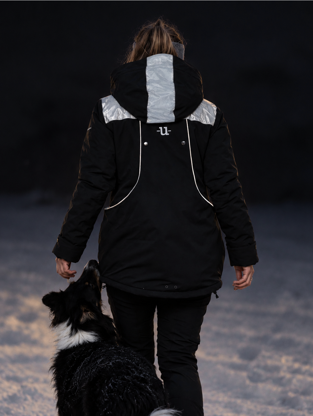 Uhip – Veste réfléchissante d’hiver Regular Pro pour dressage canin