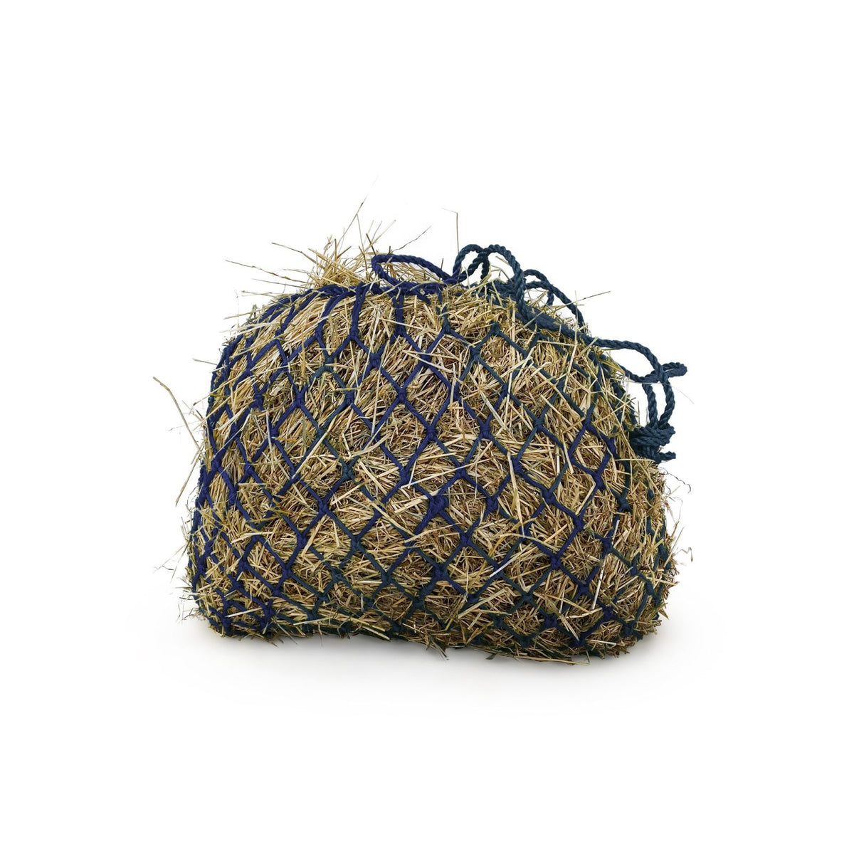 KM Elite Petit filet à foin de voyage ou pour poney, volume 60cm2, différents coloris, mailles de 4cm