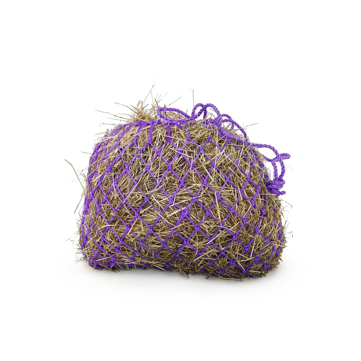 KM Elite Petit filet à foin de voyage ou pour poney, volume 60cm2, différents coloris, mailles de 4cm