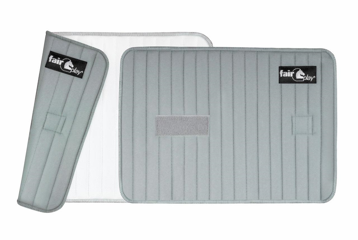 Sous-bandages Fair Play – Gris / Blanc