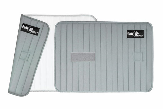 Sous-bandages Fair Play – Gris / Blanc