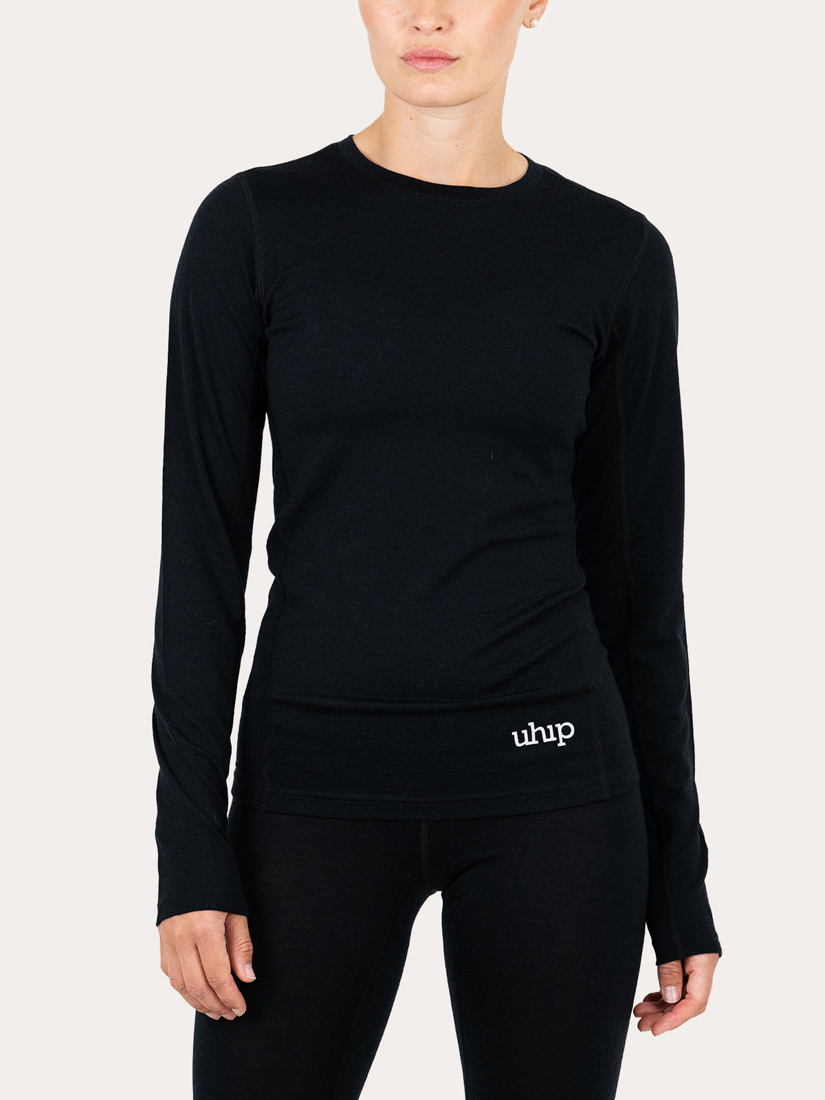 Uhip – T-shirt mérinos manches longues
