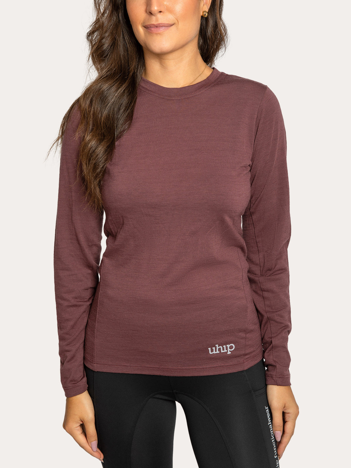 Uhip – T-shirt mérinos manches longues