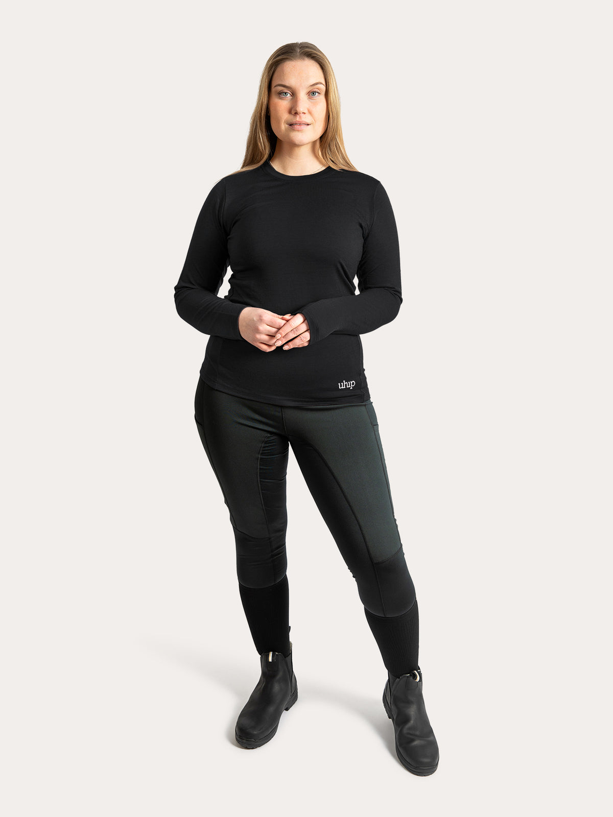 Uhip – T-shirt mérinos manches longues