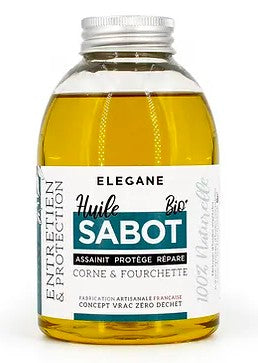 Elegane - huile sabot et fourchette - cade bio - 400ml