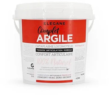 Elegane - cataplasme Complet argile - 1,5KG