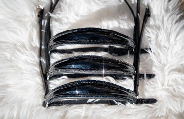 HB - muserolle allemande vernie strass - 3 coloris