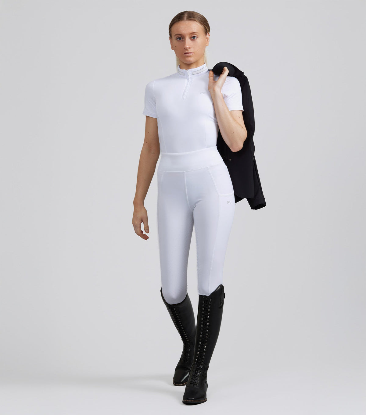 Aresso Legging d’équitation femme full grip gel