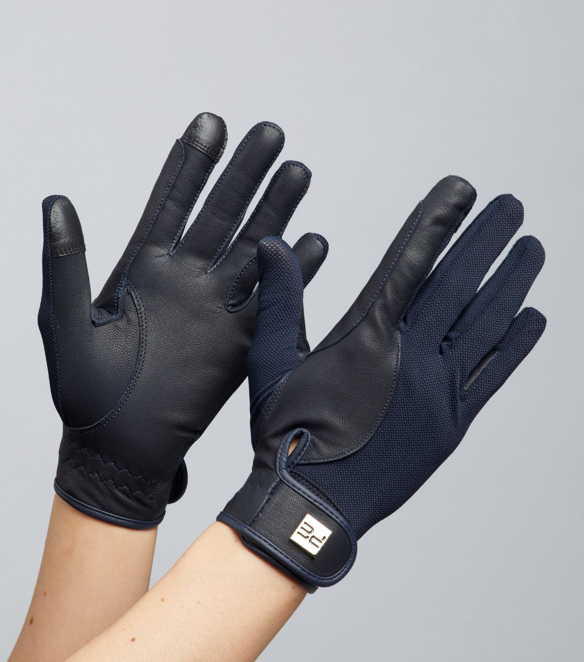 Bordoni en cuir Mesh Gants d’équitation