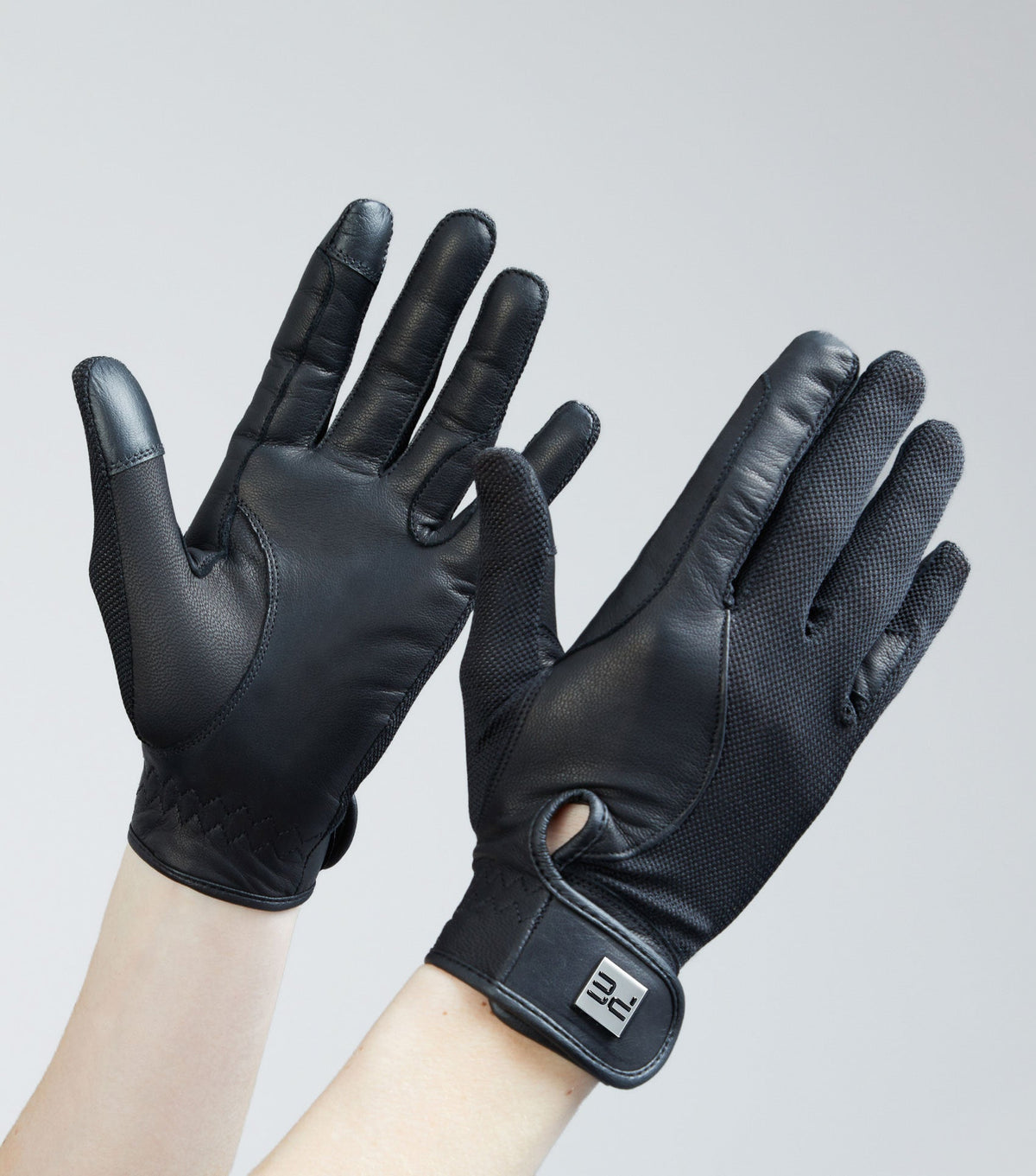 Bordoni en cuir Mesh Gants d’équitation