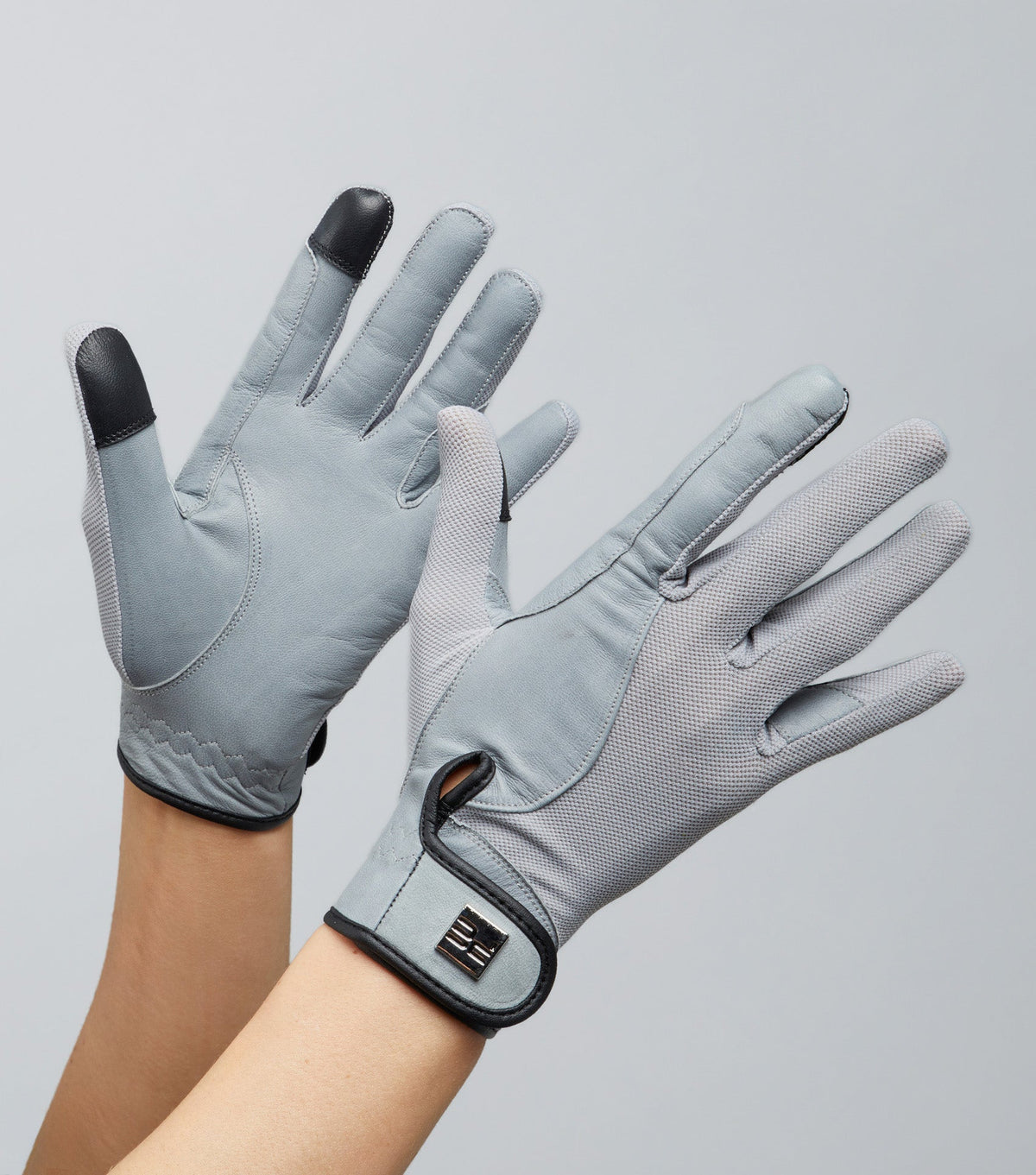 Bordoni en cuir Mesh Gants d’équitation