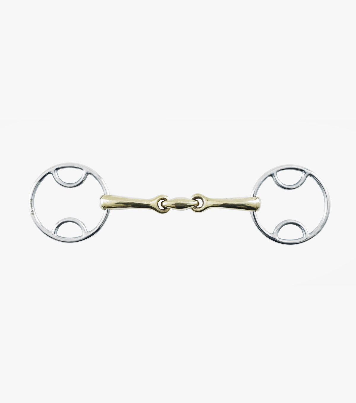Mors Bevel en alliage de laiton avec olive centrale
