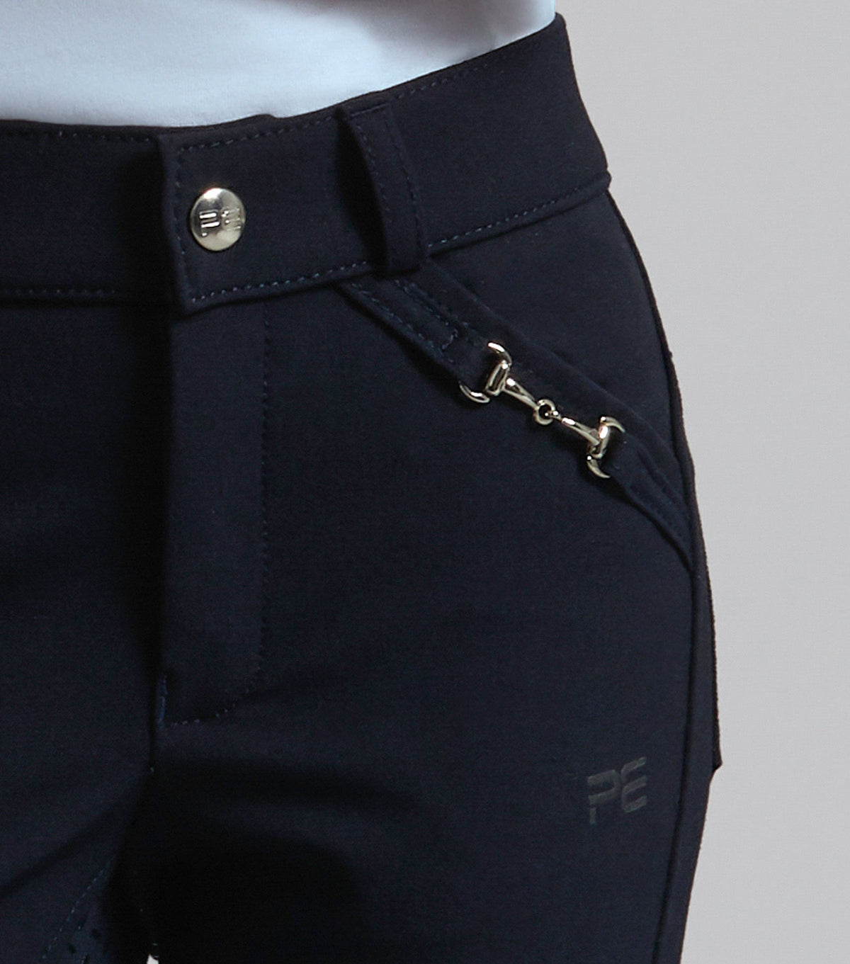 Brava Pantalon d’équitation junior fille full grip gel