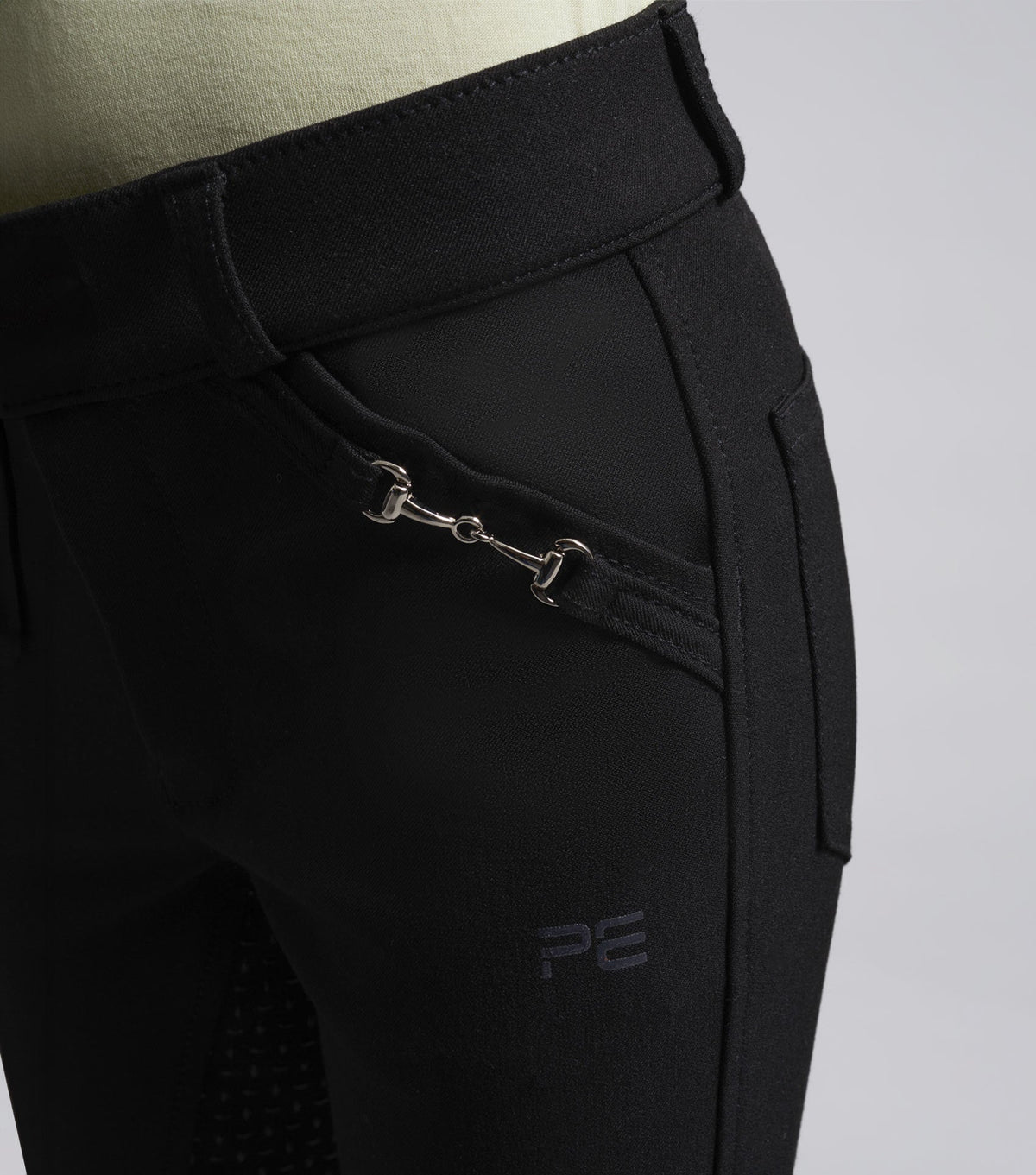 Brava Pantalon d’équitation junior fille full grip gel