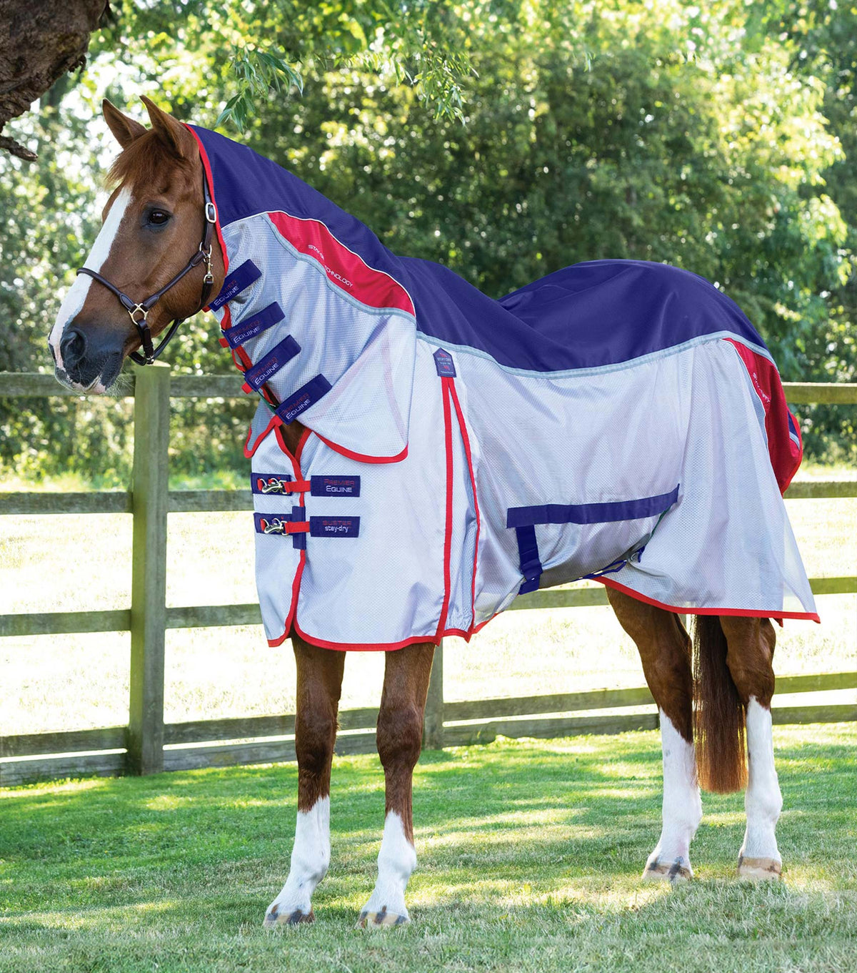 Buster Stay-Dry Super Lite – couverture anti-mouches avec sursangles