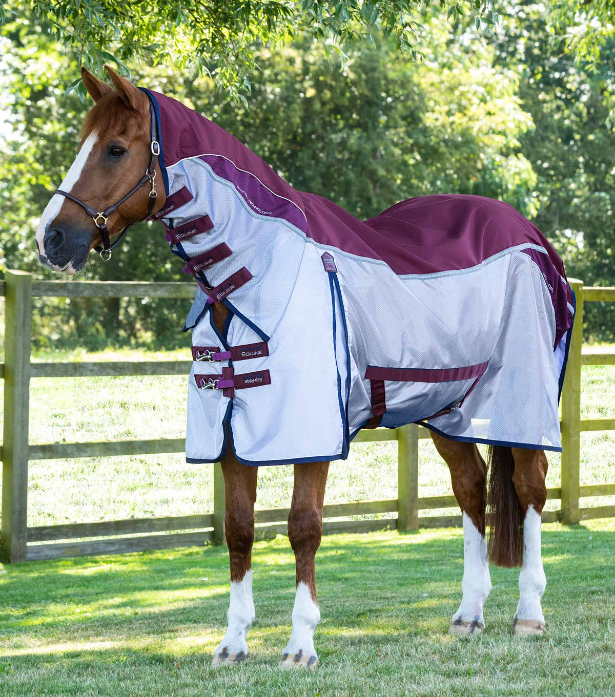 Buster Stay-Dry Super Lite – couverture anti-mouches avec sursangles